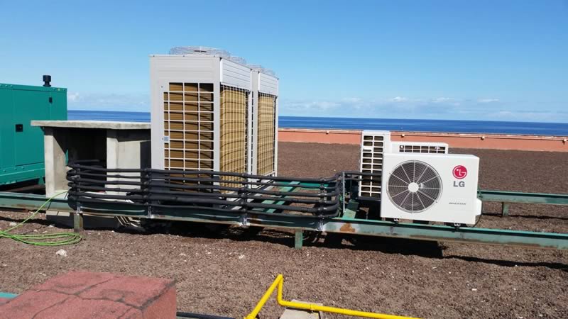 Sistema de refrigerante variable en el Centro Comercial Las Arenas